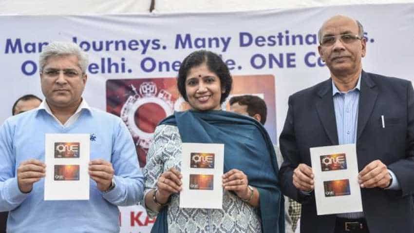 Delhi govt launches common mobility card for buses, metro trains Delhi govt launches common mobility card for buses, metro trains