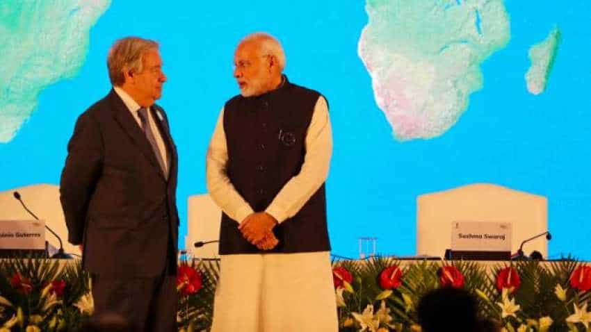 Strong commitment to climate action rooted in the Vedas: Modi tells UN chief By Yoshita Singh Strong commitment to climate action rooted in the Vedas: Modi tells UN chief By Yoshita Singh