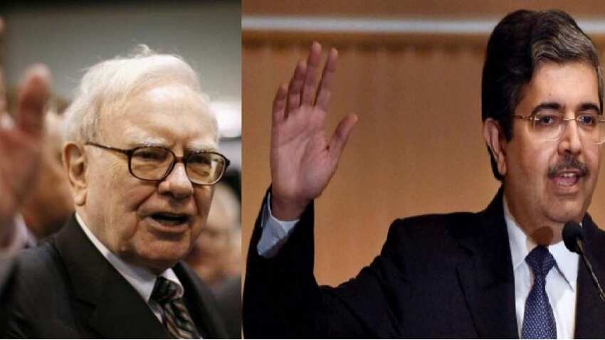 Has Warren Buffett found love for Uday Kotak&#039;s bank? Berkshire Hathaway to buy stake; Guess what! Kotak Mahindra Bank denies, shares skyrocket