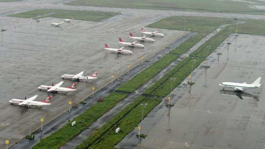 Himachal CM surveys international airport site in Balh, Mandi district