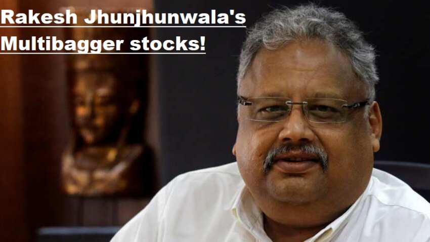 Four stocks where Rakesh Jhunjhunwala holds half his wealth; did you invest in them? They are multibaggers going forward