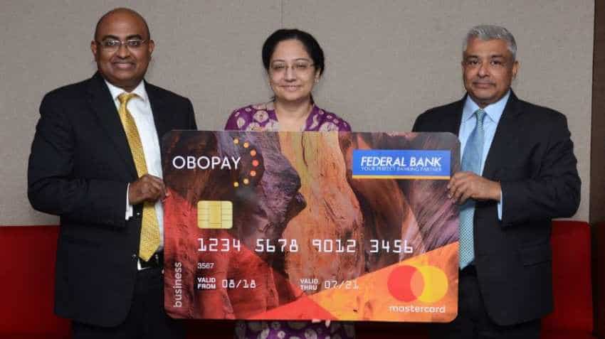 OBOPAY partners with Federal Bank, Mastercard to unveil pre-payment instrument for enterprise customers 