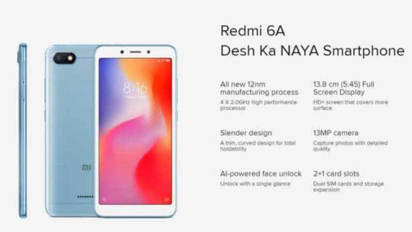 Xiaomi Redmi 6a Price Slashed In India Here Is How Much It Will Cost You Now Zee Business