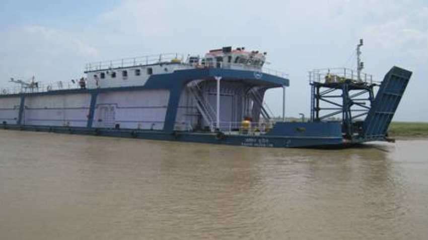 Big moment for Inland Water Transport in India! Vessel reaches Patna from Kolkata along Ganga Big moment for Inland Water Transport in India! Vessel reaches Patna from Kolkata along Ganga