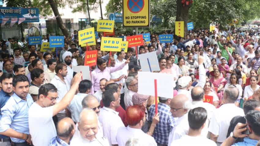 Bank strike: Strike hits customers badly, deposits, withdrawals, cheque clearances affected Bank strike: Strike hits customers badly, deposits, withdrawals, cheque clearances affected