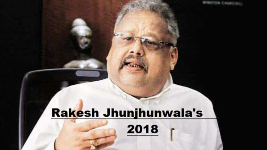 Stocks that dented ace investor Rakesh Jhunjhunwala’s wealth in 2018; Are they in your kitty as well? 