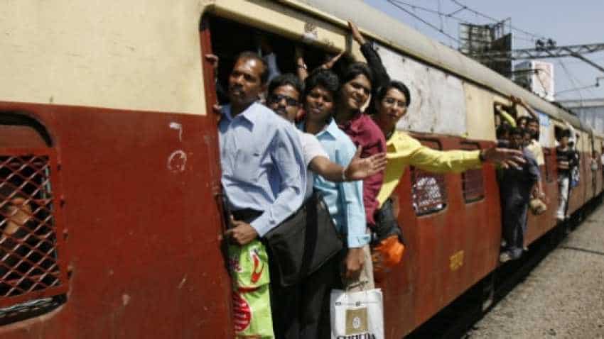 This has been done to warn Mumbai local train passengers about not to board trains on the verge of departing This has been done to warn Mumbai local train passengers about not to board trains on the verge of departing