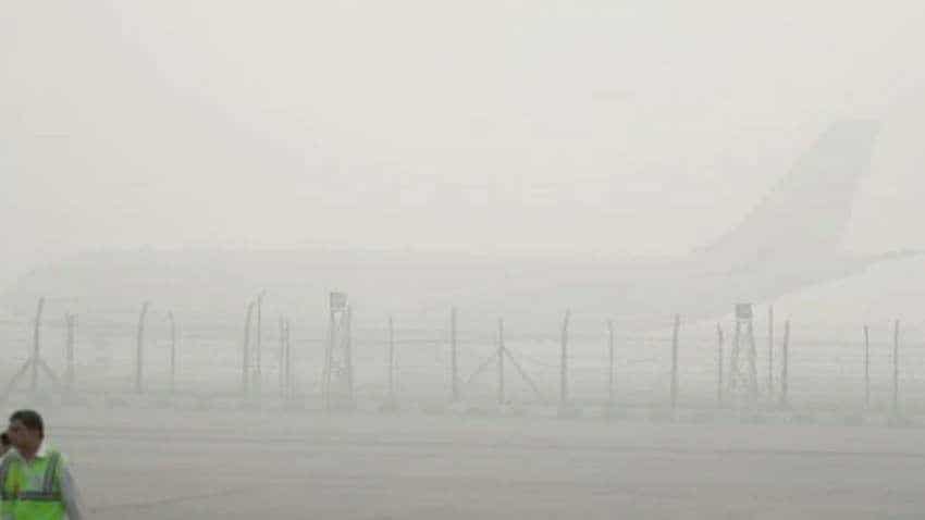 Fog, poor visibility disrupt train, flight services; Delhi Airport puts early morning departures on hold Fog, poor visibility disrupt train, flight services; Delhi Airport puts early morning departures on hold