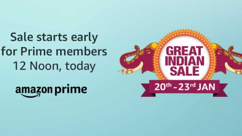 Amazon Great Indian Sale: Get up to 40% off on smartphones, 60% discount on electronics - check top deals Amazon Great Indian Sale: Get up to 40% off on smartphones, 60% discount on electronics - check top deals