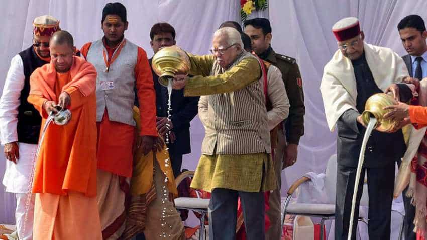 Amid auspicious Kumbh Mela, here is Yogi Adityanath govt's big gift to seers - Pension Amid auspicious Kumbh Mela, here is Yogi Adityanath govt's big gift to seers - Pension