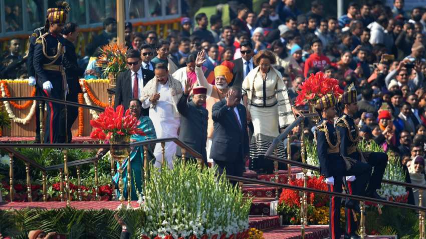 India celebrates 70th Republic Day in presence of South Africa President