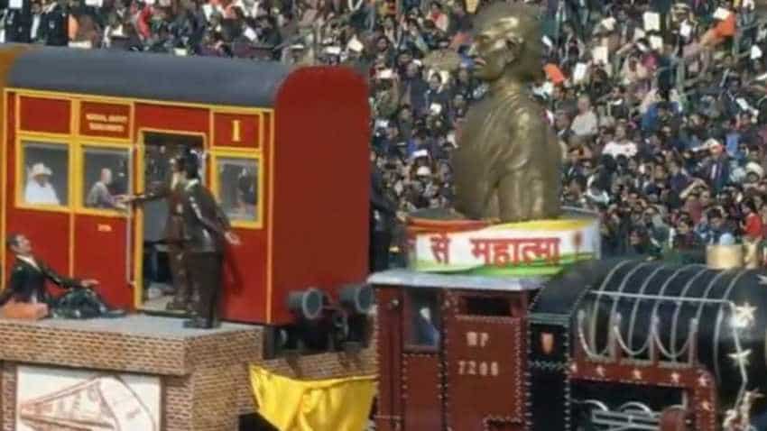 Railway tableau traces Gandhi&#039;s journey from Mohan to Mahatma