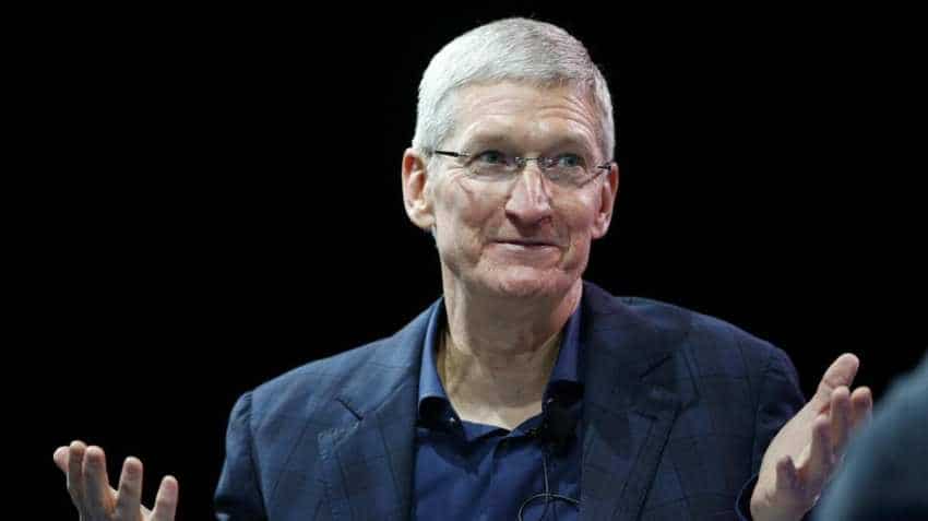 Apple services business grows; CEO Cook says China tensions ease