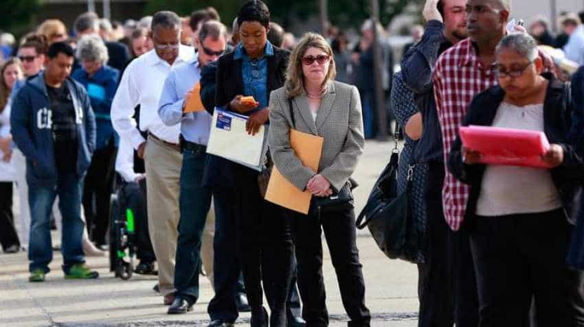 US job growth jumps; unemployment rate rises to 4 percent