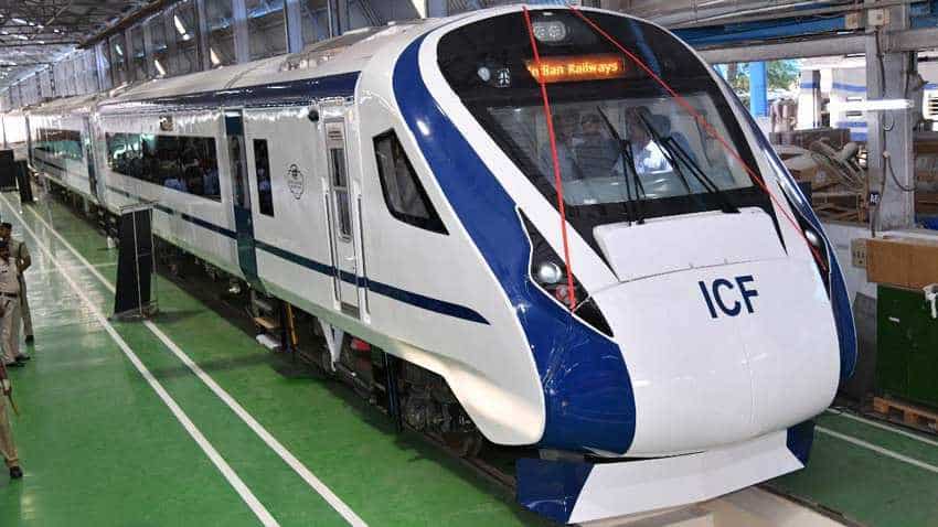 Train 18 Exclusive: On trial run, Vande Bharat Express reaches Varanasi 10  minutes late | Zee Business