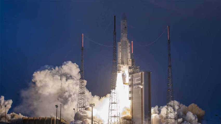 ISRO's GSAT-31 communication satellite launched successfully by Arianespace; Watch video ISRO's GSAT-31 communication satellite launched successfully by Arianespace; Watch video