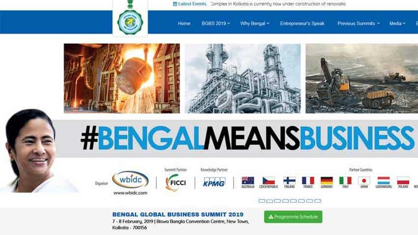 Bengal Global Business Summit 2019: Stage set to showcase state to global business community Bengal Global Business Summit 2019: Stage set to showcase state to global business community