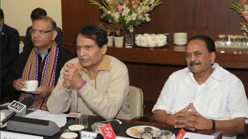 Suresh Prabhu launches 3 aviation projects in Andhra Pradesh Suresh Prabhu launches 3 aviation projects in Andhra Pradesh