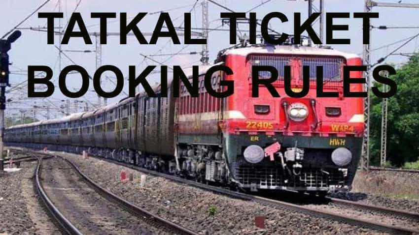 Indian Railway Tatkal Fare Chart