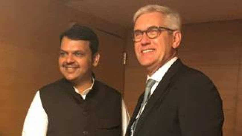 ABB CEO meets Maharashtra CM Devendra Fadnavis, discusses AI, robotics, skills development and e-mobility