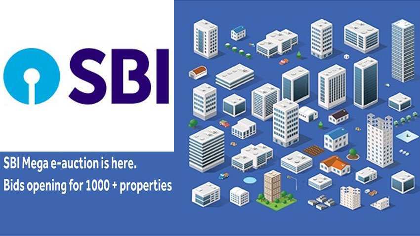 SBI Mega E-Auction: Big day tommorow! Over 1000 residential, commercial properties available for sale - All details here