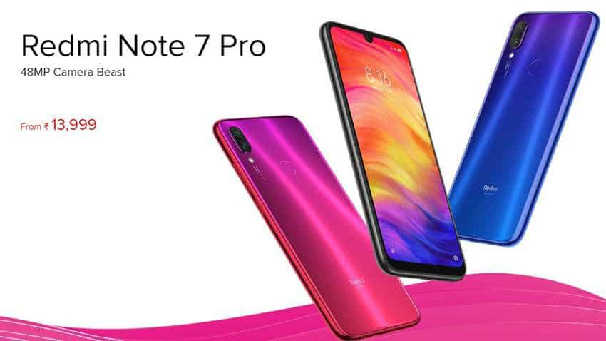 Redmi Note 7 Pro launched in India with 48MP camera, 128GB ...