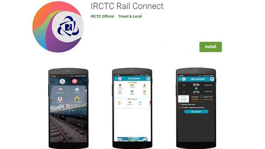 IRCTC Rail Connect On Mobile: Know How To Book Train Ticket Online On ...