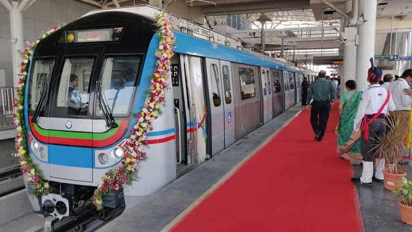 Hyderabad Metro starts services on Ameerpet to Hi-Tec City line: Check stations, train timings, route map, fare, other details here