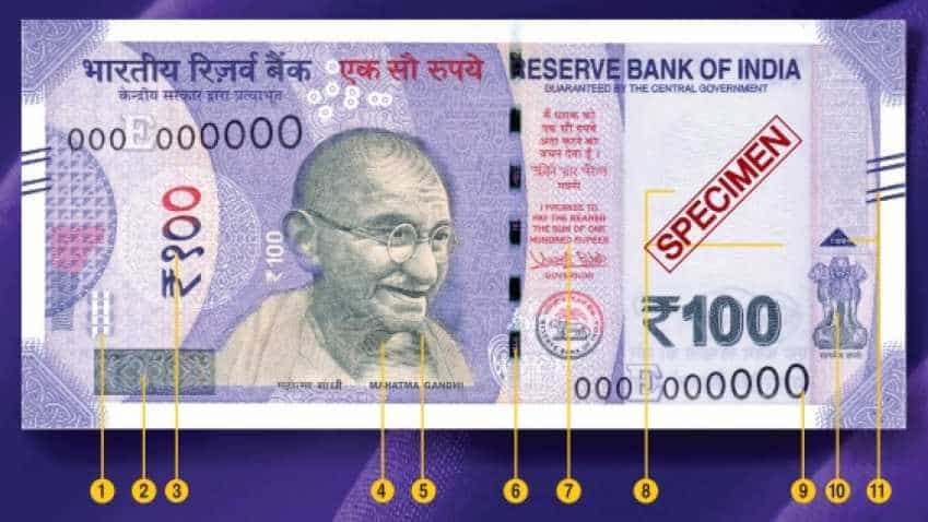 New Rs 100 currency notes to be out soon: Check features New Rs 100 currency notes to be out soon: Check features
