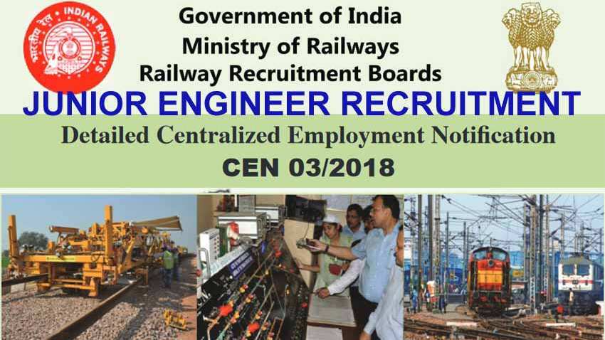 RRB Junior Engineer Recruitment: JE, JEIT application status link active now, check yours here RRB Junior Engineer Recruitment: JE, JEIT application status link active now, check yours here