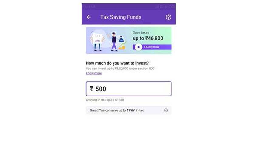 Want to save addl income tax? This new app will save you whopping Rs 46,800 Want to save addl income tax? This new app will save you whopping Rs 46,800