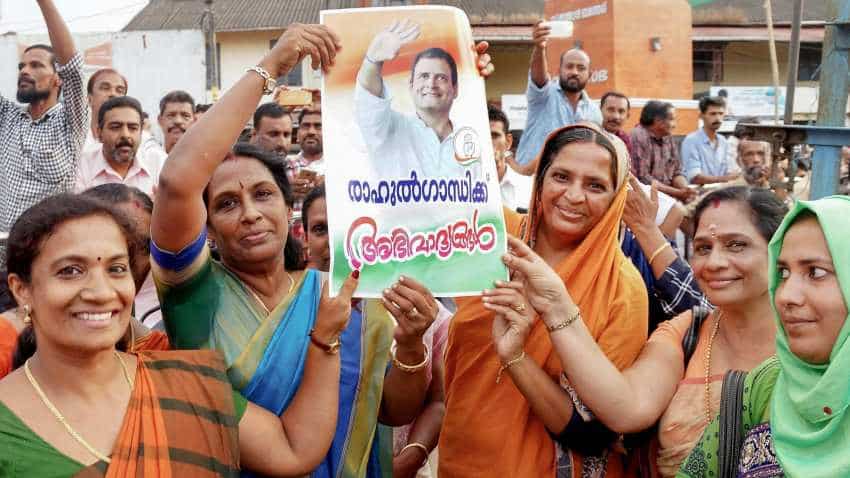 Congress Lok Sabha Elections 2019 Manifesto: Separate Farmers' Budget, NYAY for poor, GST revision and more promises Congress Lok Sabha Elections 2019 Manifesto: Separate Farmers' Budget, NYAY for poor, GST revision and more promises