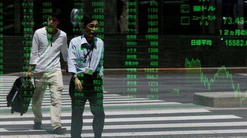 Asian shares near eight-month highs, U.S.-China talks in view