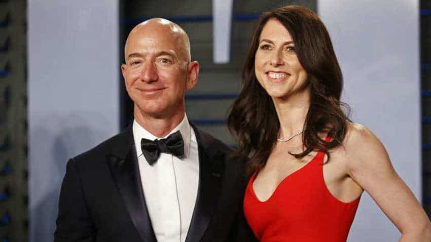 Jeff Bezos divorce: MacKenzie to get $36 bn stake in Amazon, become world's third wealthiest woman Jeff Bezos divorce: MacKenzie to get $36 bn stake in Amazon, become world's third wealthiest woman