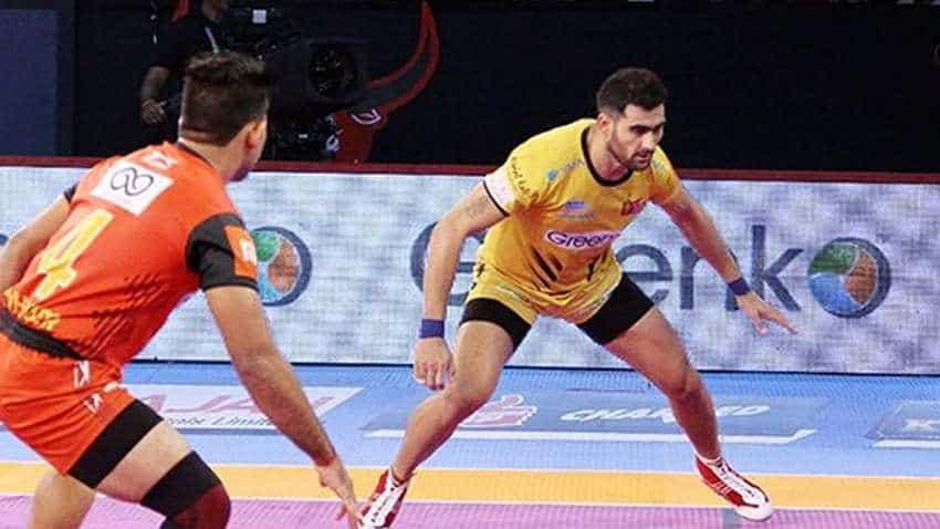 Pro Kabaddi 2019: U Mumba end UP Yoddha's winning run; Thalaivas