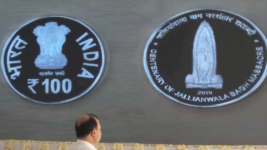 New Rs 100 coin released on 100 years of Jallianwala Bagh massacre New Rs 100 coin released on 100 years of Jallianwala Bagh massacre
