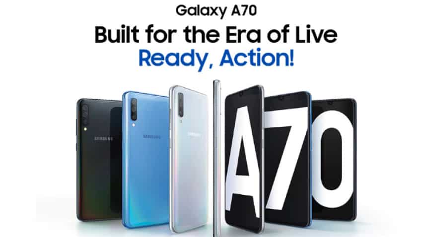 Samsung to launch Galaxy A70 in India next week: Here is how much it will cost you Samsung to launch Galaxy A70 in India next week: Here is how much it will cost you