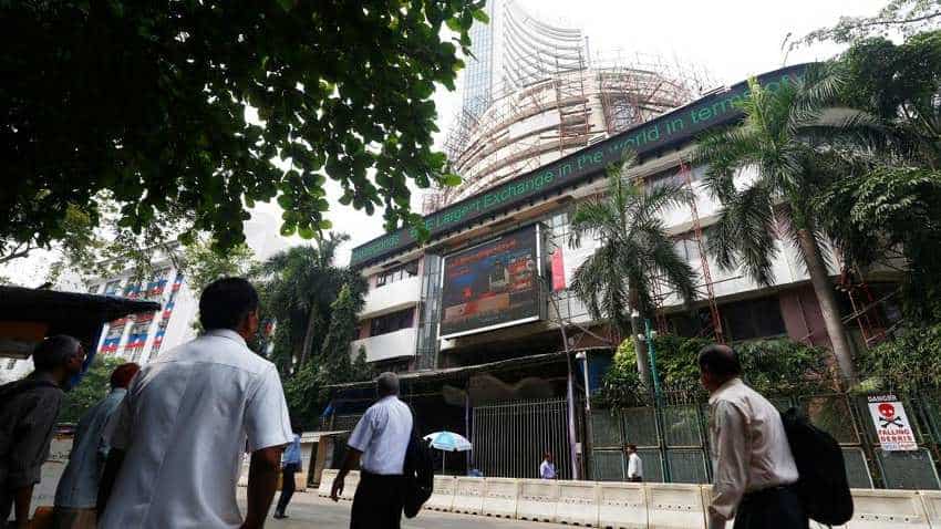 Sensex jumps over 200 pts; Nifty above 11,750