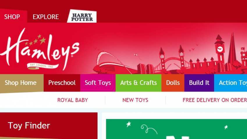 hamleys official website