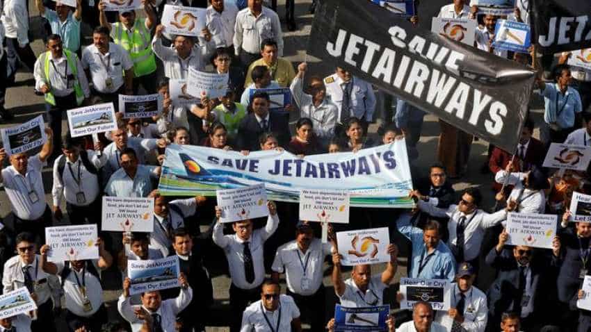 Jet Airways employees' union asks DGCA to stop allocation of slots to other airlines Jet Airways employees' union asks DGCA to stop allocation of slots to other airlines