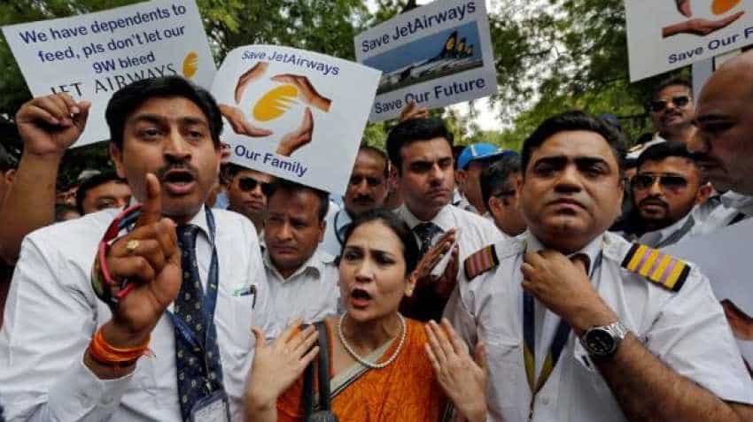 Jet Airways crisis: Aviation company&#039;s employees&#039; union opposes DGCA&#039;s allocation of slots to other airlines