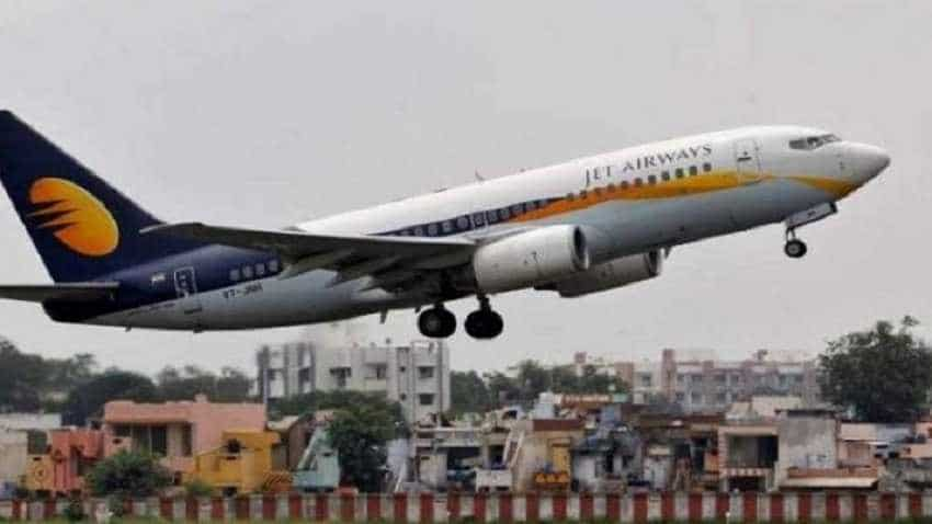 Jet Airways employees take out candle march