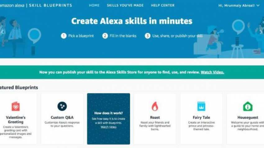 use alexa online