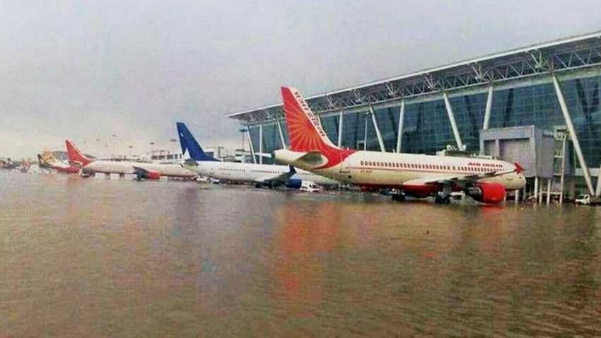 Delhi airport: Eleven flights diverted due to bad weather