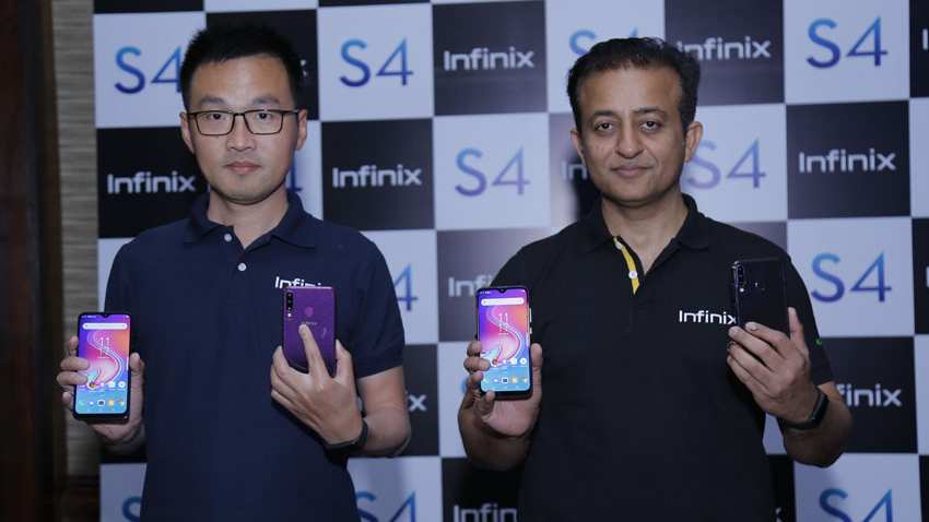 Image result for Infinix S4 launches with 32MP camera and 4000mAh battery at just 8999