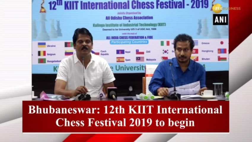 12th KIIT International Chess Festival Inaugurated