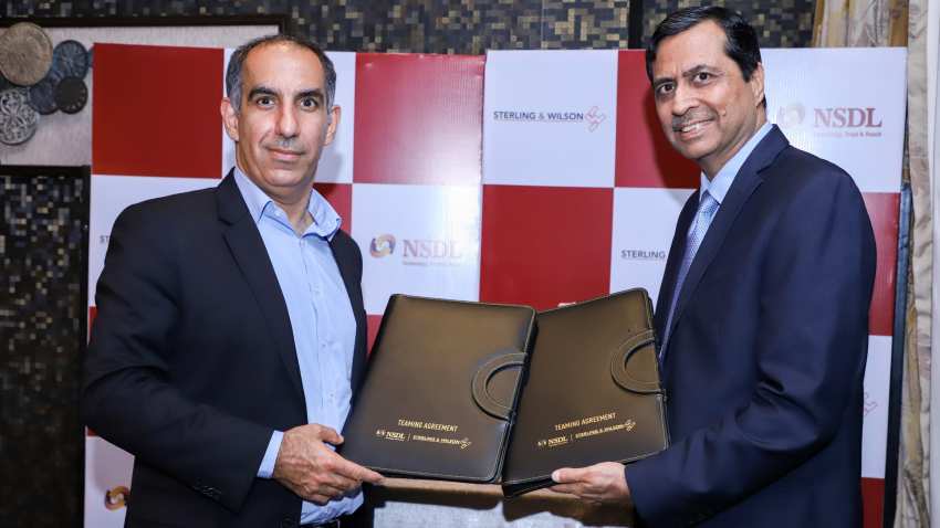 NSDL e-Gov and Sterling & Wilson enter into Joint Venture pact International Markets NSDL e-Gov and Sterling & Wilson enter into Joint Venture pact International Markets