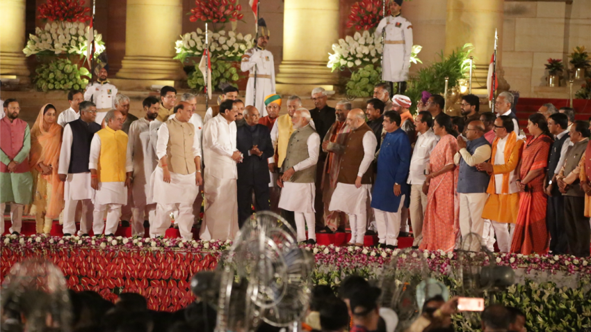 Narendra Modi Cabinet: 1/3 of Union Council of ministers are first-timers Narendra Modi Cabinet: 1/3 of Union Council of ministers are first-timers