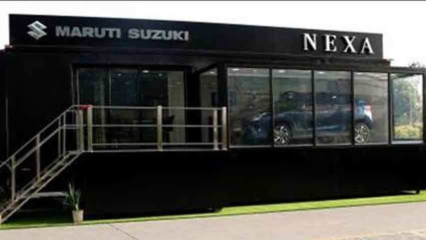 This all-black Maruti Suzuki NEXA mobile terminal is an eye-ball grabber; Here is what makes it special This all-black Maruti Suzuki NEXA mobile terminal is an eye-ball grabber; Here is what makes it special