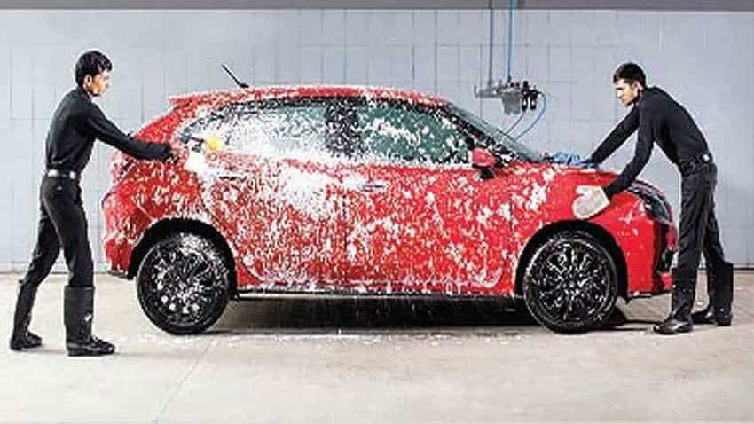 Dry store wash car